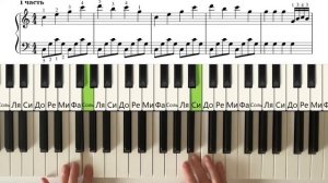 ХАТИКО. ? Очень красивая мелодия. Как играть на пианино