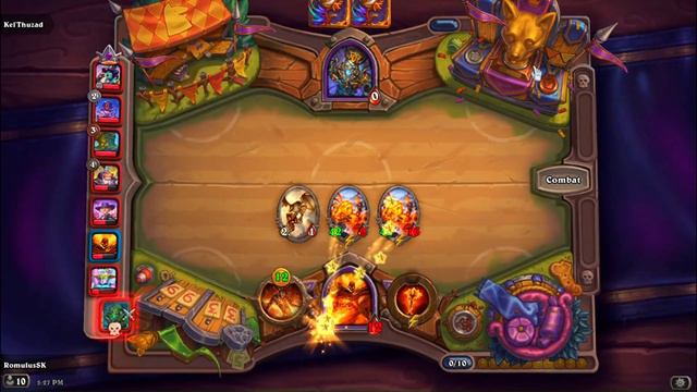 RomulusSK Hearthstone Battlegrounds - AFK End Of Turn Effects смотреть онлайн