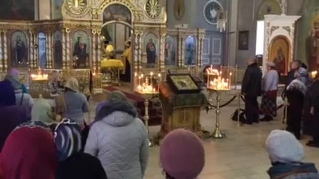 Вечерняя служба Свято-Никольский храм смотреть онлайн