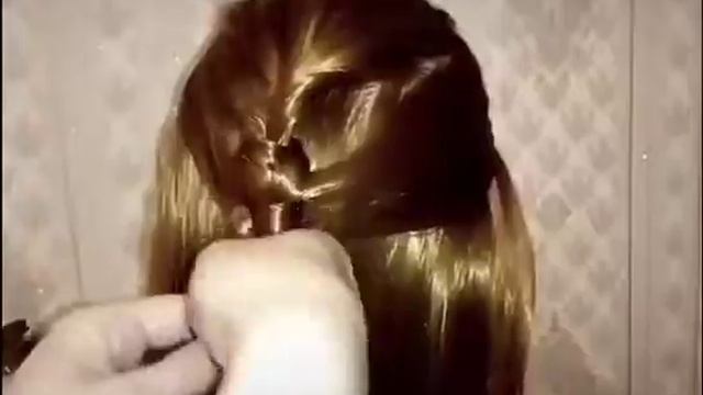 Быстрая,лёгкая и красивая прическа | Свадебная прическа | Вечерняя прическа | Прическа в школу смотреть онлайн