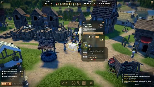 Foundation Game - How to get Stained Glass and Sculpture смотреть онлайн