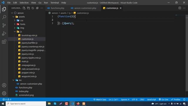Class 3 | WordPress Theme Development with Kirki Cutomizer Framework смотреть онлайн