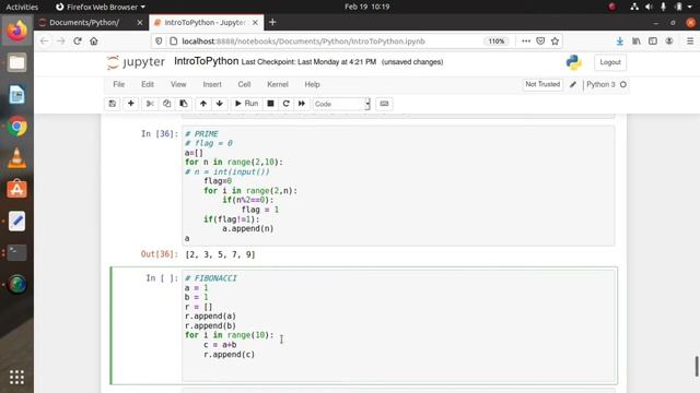 Python Fibonacci Prime Number Series Program смотреть онлайн