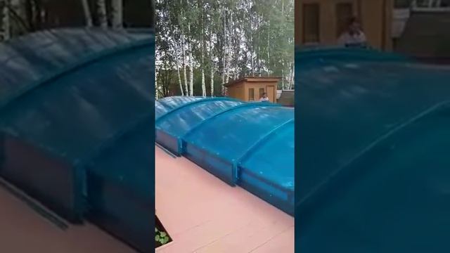 Павильон для бассейна Классик-раздвижной