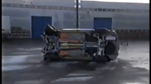 Краш-тест - Volvo XC90 2002 (Rollover Testing Impolite VCSC)