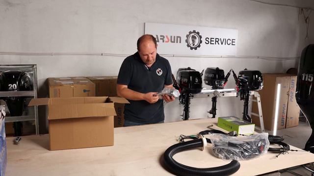 Parsun F115 Unboxing смотреть онлайн
