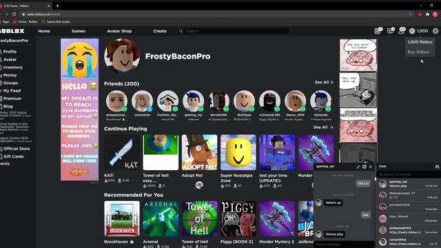 i got 1,000 robux Thanks to my cousin he give me credit card to buy robux! смотреть онлайн