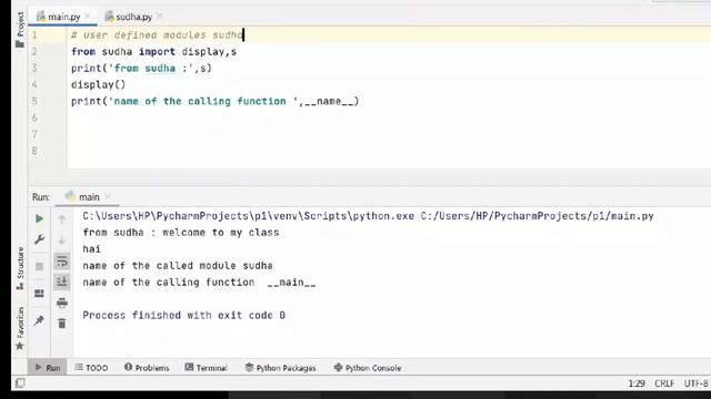 Python # 42 | dir() | import sys | creating user defined modules смотреть онлайн