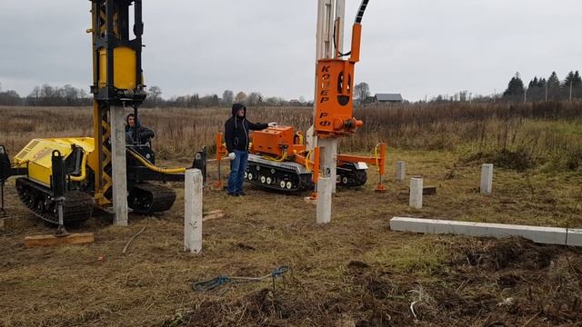 Сваебойная установка сравнение смотреть онлайн