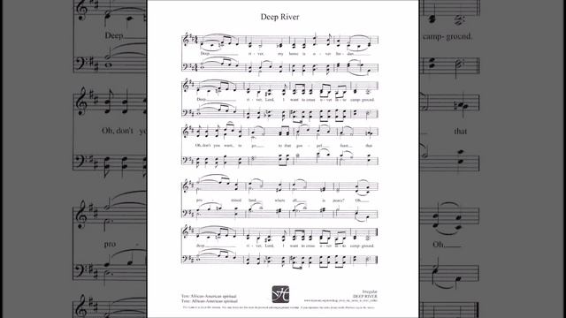 Deep River, My Home is Over Jordan (Deep River) смотреть онлайн