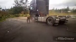 Пескоструй и покраска рамы тягача