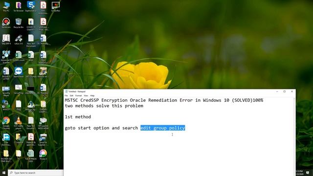 MSTSC | credSSP encryption oracle remediation Error (SOLVED) |100% working смотреть онлайн