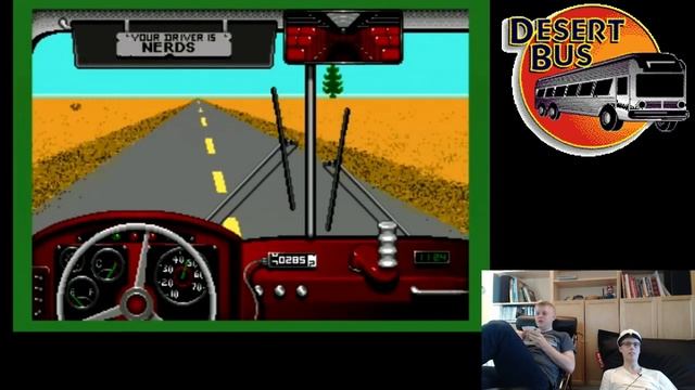 Desert Bus - The world’s most boring game! LONG PLAY The whole 8 hour buss drive. смотреть онлайн