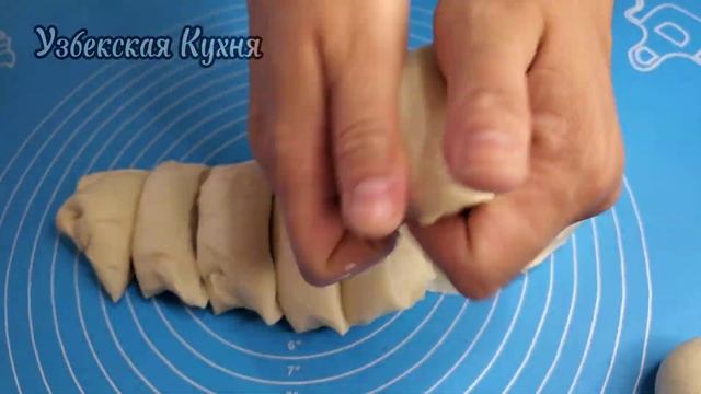 Просто Мука и горячая Вода и приготовьте Этот рецепт ?Без яиц и Без Молоко! Узбекская Кухня ? смотреть онлайн