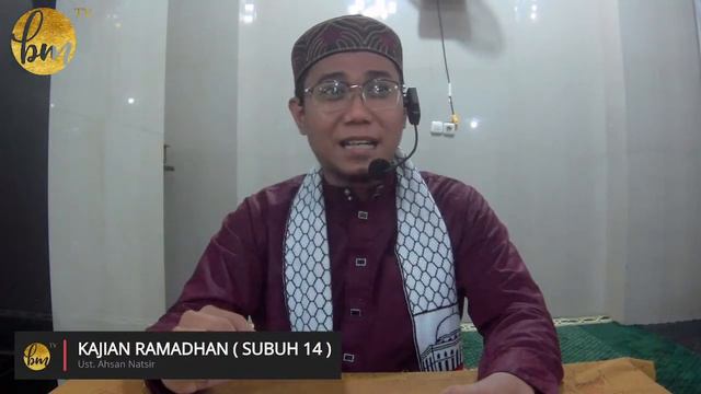 KAJIAN TEMATIK RAMADHAN ( SUBUH 14 ) смотреть онлайн