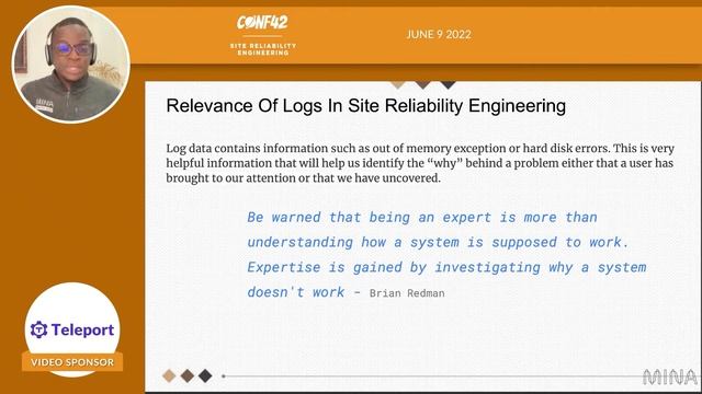 Exposing Log-Metrics To Prometheus With Best Practice |Samuel Arogbonlo | Conf42 SRE 2022 смотреть онлайн