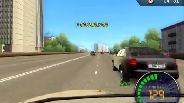 Автобан 1.0 (игра) Бью свой личный рекорд смотреть онлайн