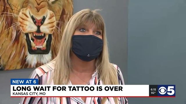 83-year-old woman gets wish granted for new tattoo смотреть онлайн