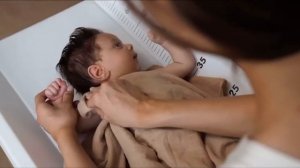 Ванночка с пеленальным столом Happy baby
