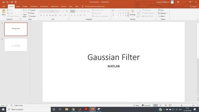 Gaussian Filter in MATLAB смотреть онлайн