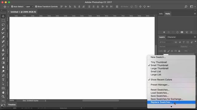 Open .ASE and .ASO file format color palette's in Photoshop смотреть онлайн