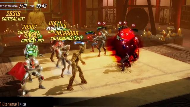 Marvel Strike Force - U7 - Blinded by the light Node смотреть онлайн