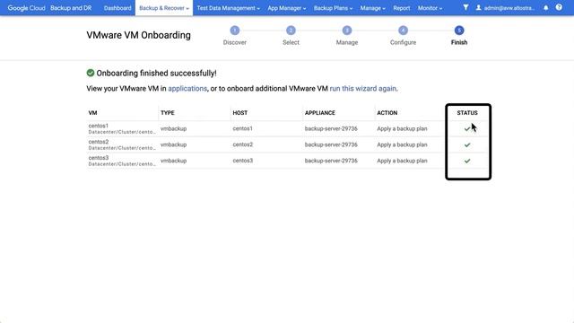 Google Cloud Backup and DR - Adding and backing up VMware VM смотреть онлайн