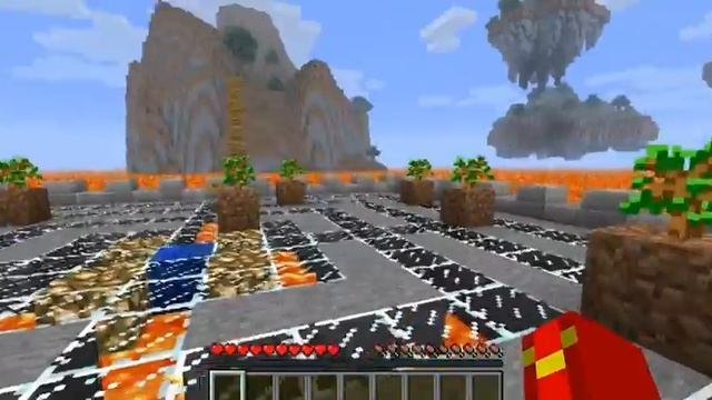 Survival Lava Islands Minecraft Adventure map part 1: Woah... смотреть онлайн