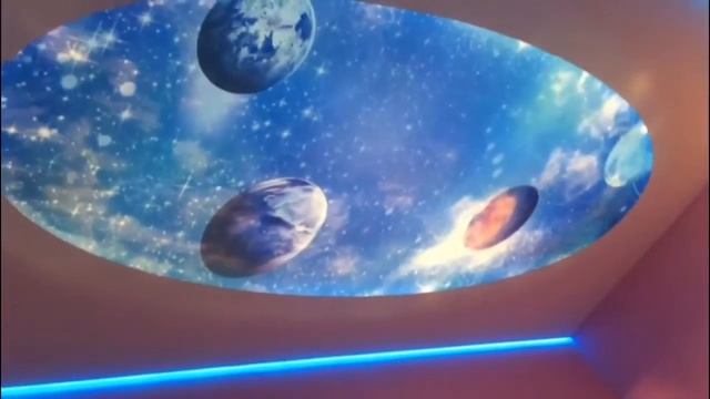 Двойная Фотопечать «день ночь» вырез овала Apply и парящие стены с многоцветной лентой online video смотреть онлайн