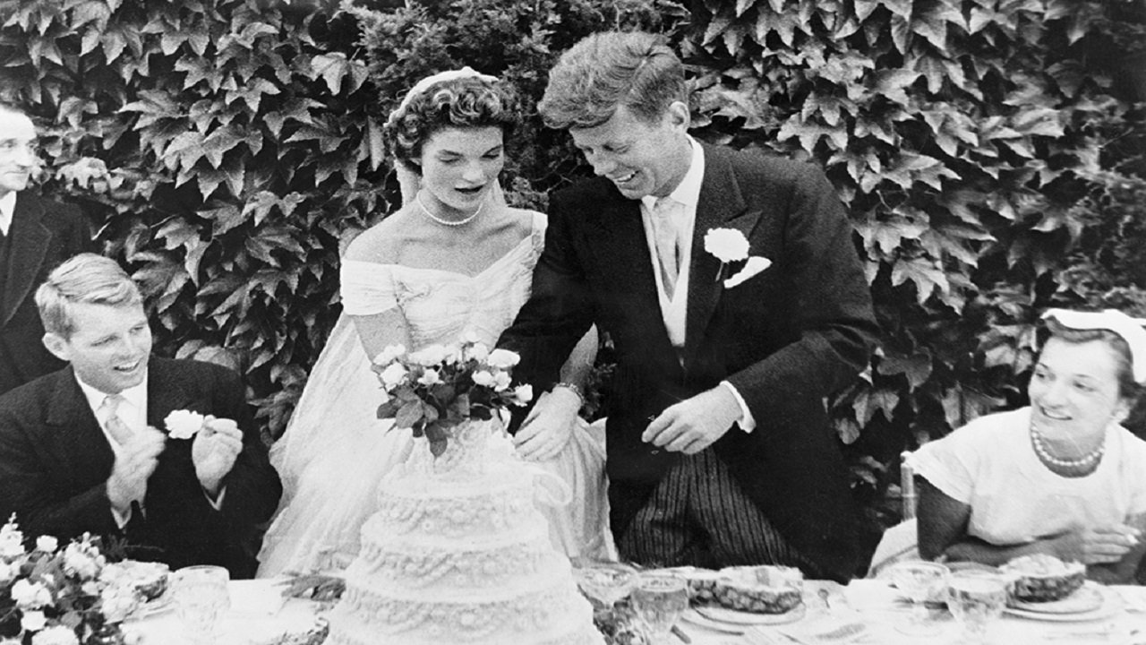 Свадьба Джона Кеннеди  и Жаклин Ли Бувье