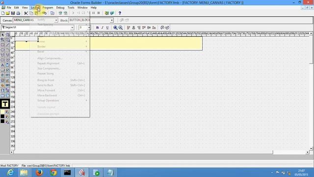 Tutorial 14- For beginners - Creating a form with Oracle Form Builder 10G Hindi-Urdu Complete Cours смотреть онлайн