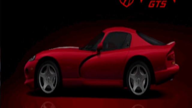 Gran Turismo PS1-PS2-PS3: Dodge Viper Red/Silver Stripes смотреть онлайн