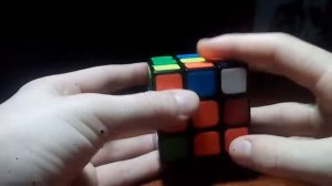 Как собрать кубик Рубика 3x3 / Часть 2 ( средний слой )