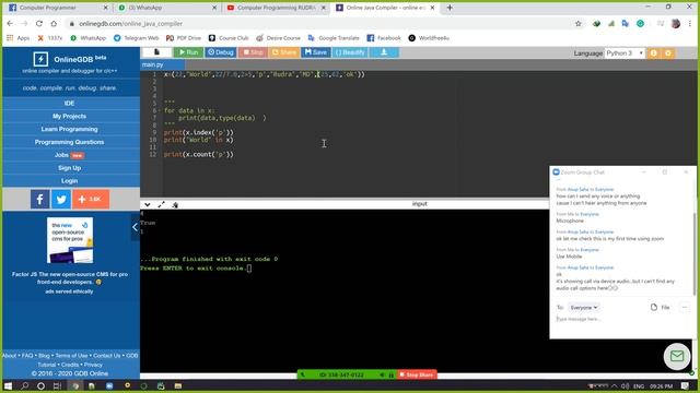 Python in Bengali Day 1 25 03 2020 смотреть онлайн