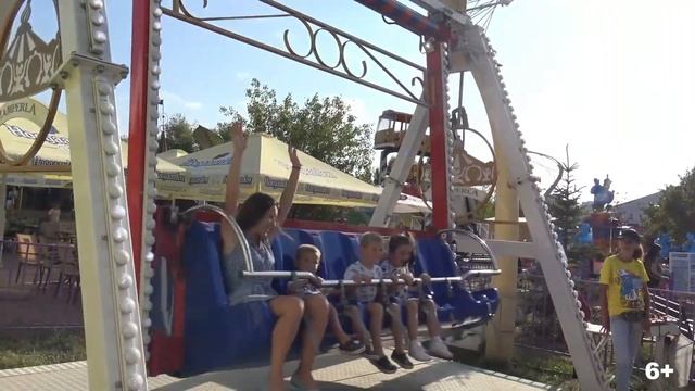 Семейный парк аттракционов "Сказка". День без турникетов. смотреть онлайн