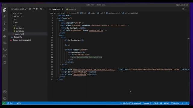 How to Set Up 3 tier App Using Docker Compose? смотреть онлайн