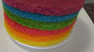 Торт _Радужный_. Торт на Детский День Рождения