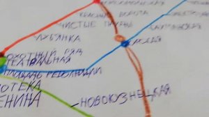 Рисуем карту московского метро