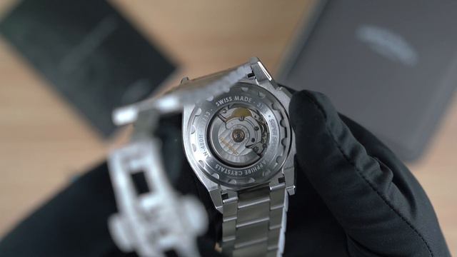 Watches & Crystals X Armand Nicolet JSS Orange Bracelet