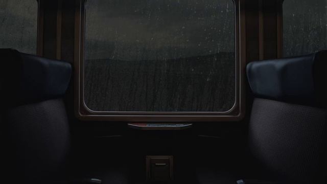 8 hours with the soothing sound of rain on the night train | Sounds of the trip | Rain on the train смотреть онлайн