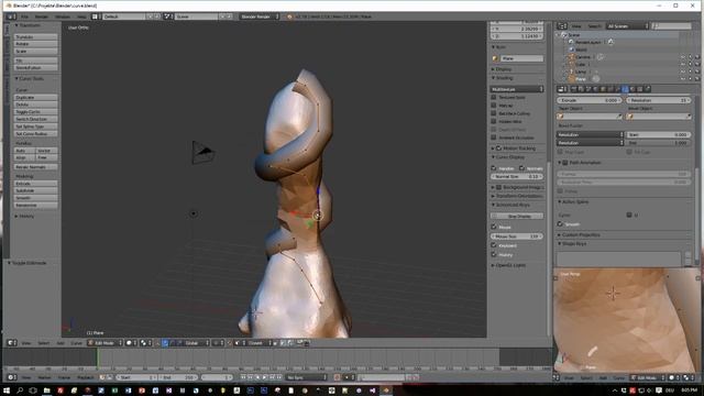 Blender Quick Tip: Edges to Curves смотреть онлайн