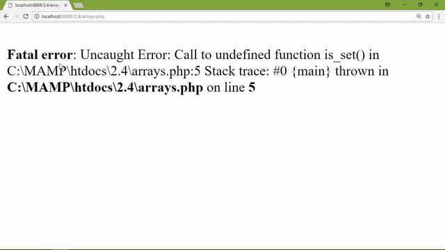 2.4 PHP Fundamentals - PHP Arrays смотреть онлайн