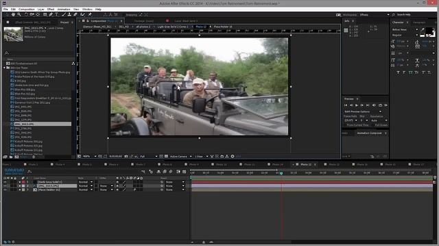 After Effects Fit an Image to Composition Size смотреть онлайн