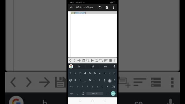 Run your python code with your SmartPhone | Hindi Tutorial | Apps | IDLE | NiCode | 2020 смотреть онлайн
