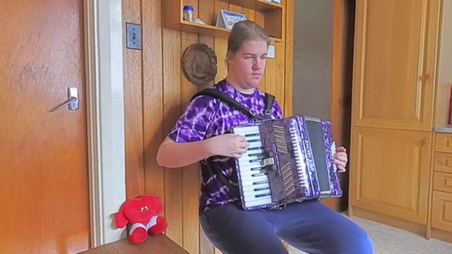 'Waltz' from "Poet and Peasant" Accordion Performance смотреть онлайн