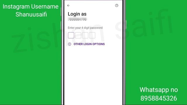 PhonePe Fix Login as Enter your 4 digit Password Problem solve in PhonePe смотреть онлайн
