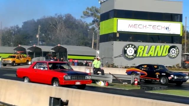 New motor in the Chevelle 1/8 th mile 7.72(3) смотреть онлайн