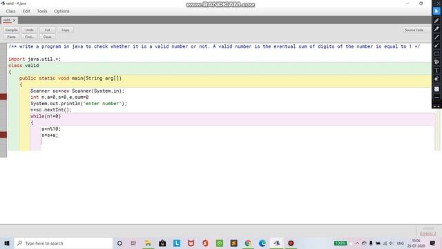 JAVA PROGRAM - To check whether a number is valid number or not смотреть онлайн