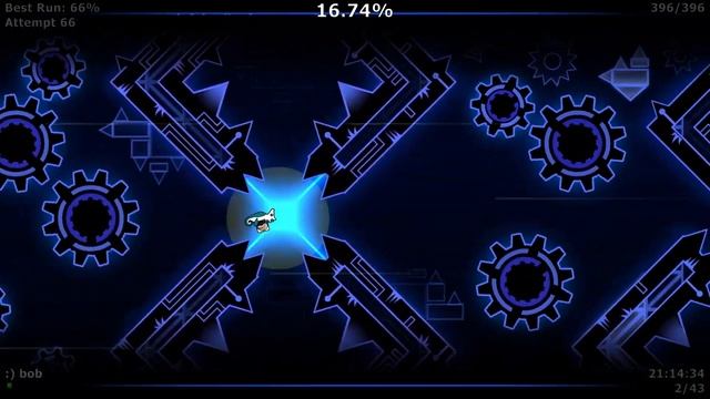 БОГ ВОЛНЫ - НАЧАЛО | Auditory Breaker by LazerBlitz 100% (MY NEW HARDEST) | Geometry Dash смотреть онлайн