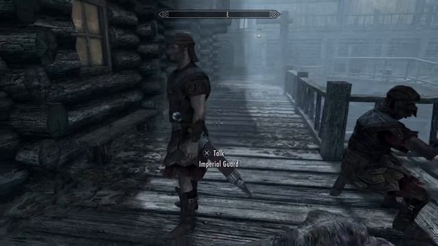 Skyrim Guard Glitch at Riften смотреть онлайн